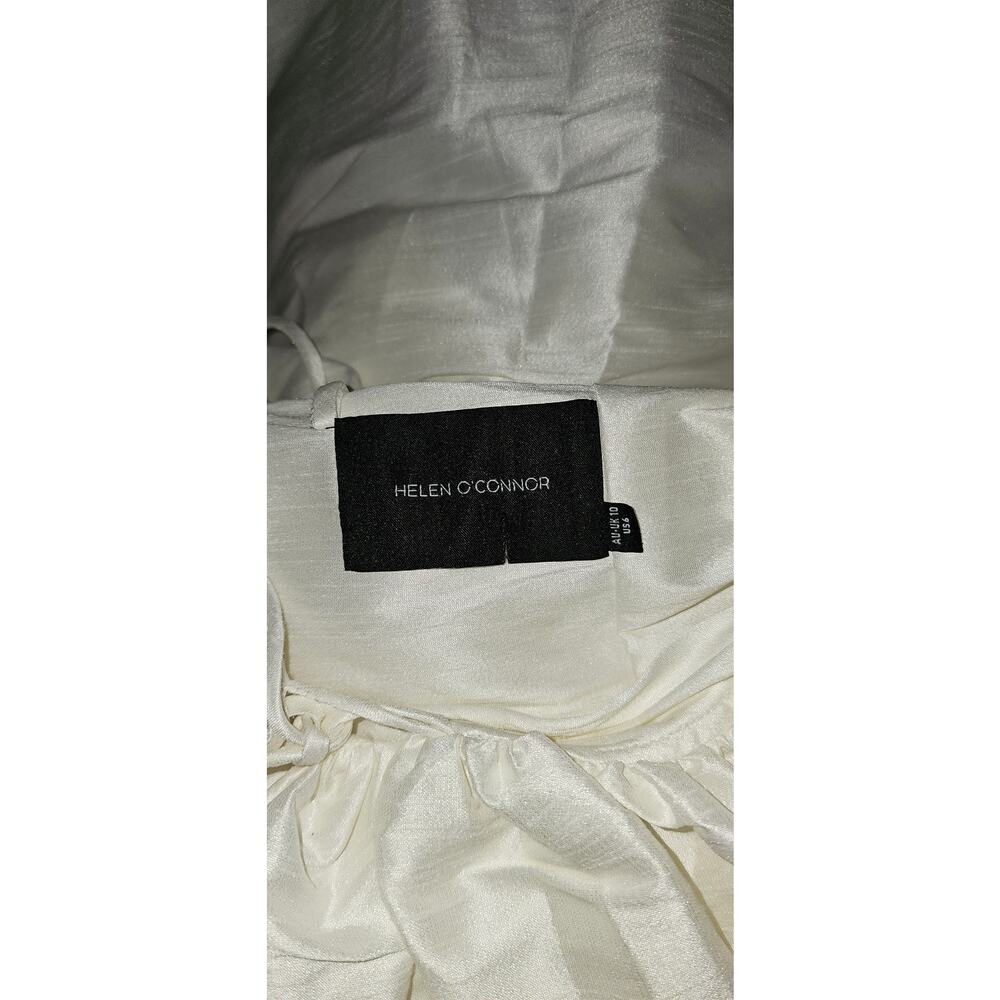 New ANTHROPOLOGIE Helen O'Connor Super Nova Dress $899 US SIZE 6 WHITE - Picture 7 of 7